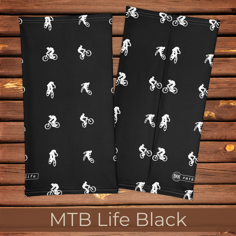 MTB Life Black Premium Neck Gaiter