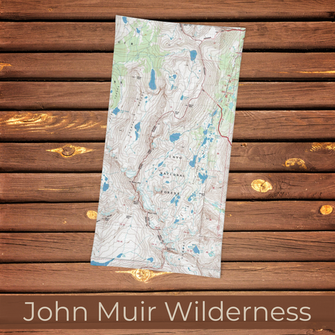 John Muir Wilderness Topo Neck Gaiter
